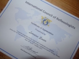 ICR certificate